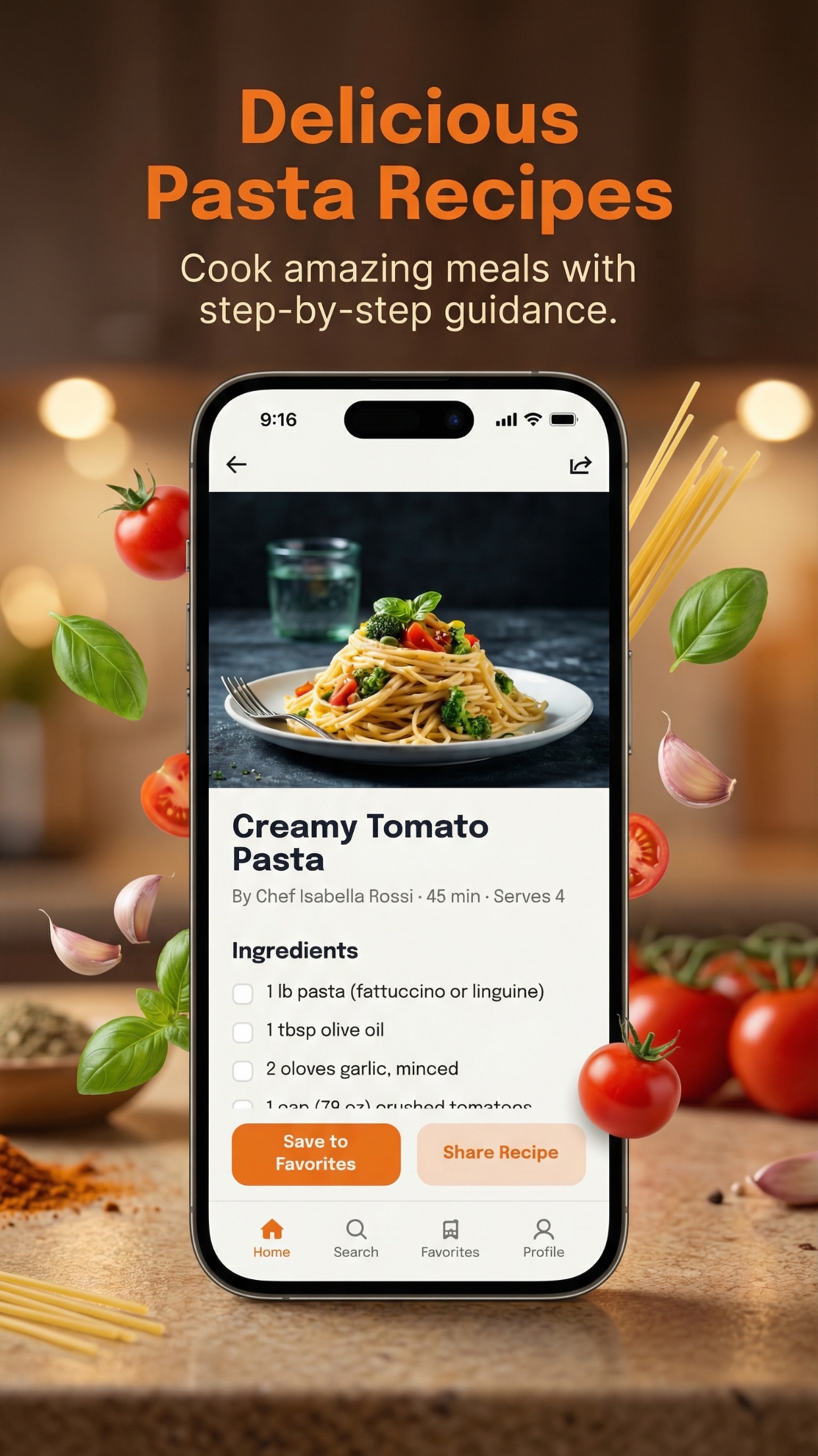 Delicious Pasta Recipes